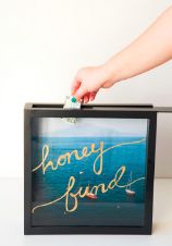 Quadro DIY - Fundo de lua de mel