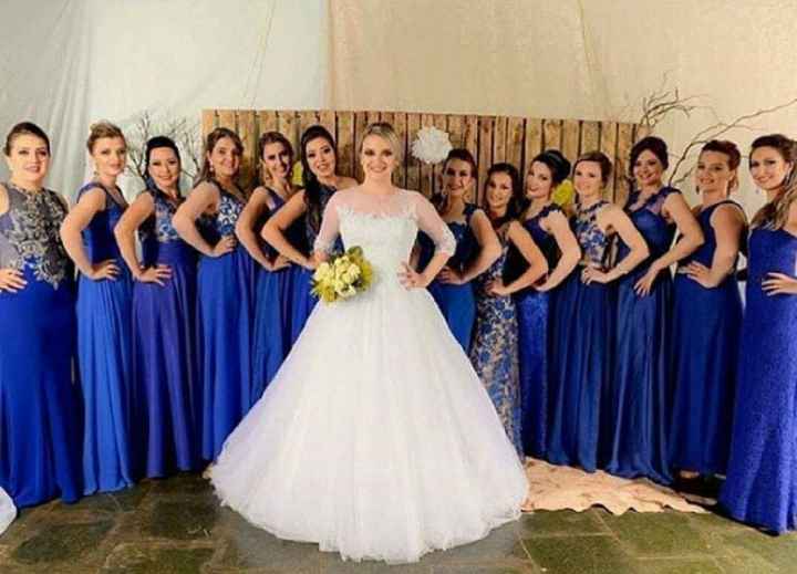 #noiva Musa - inspirações de vestidos das madrinhas - 1