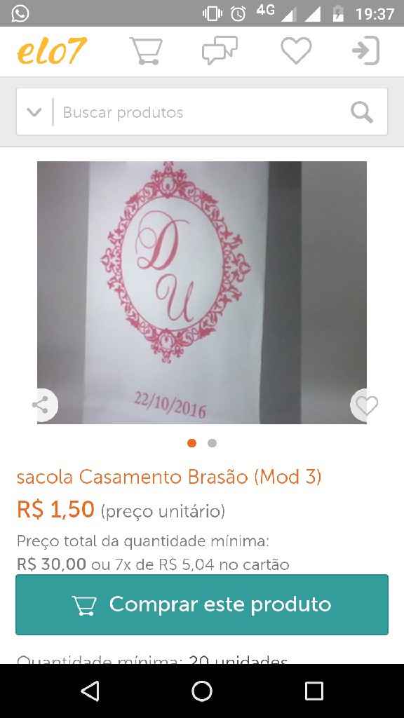 Convite dos padrinhos #vemver - 1
