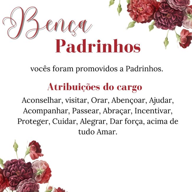 Convite de padrinhos 3