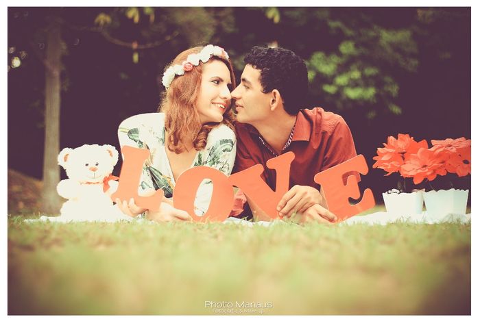O famoso ensaio pré casamento