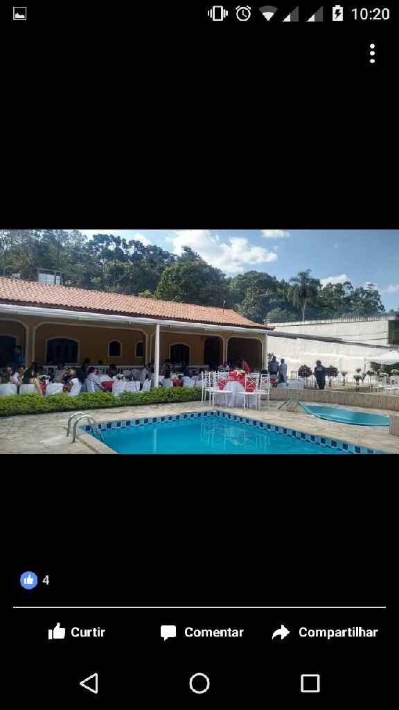 Local do casamento fechado! - 2