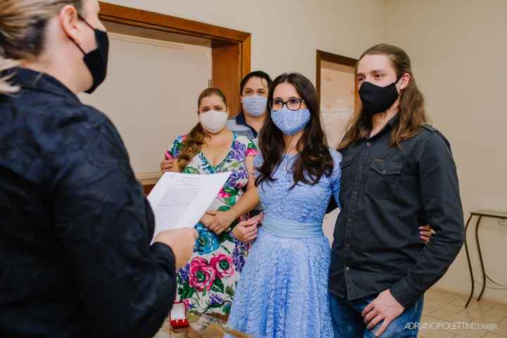 Meu casamento civil em tempos de pandemia - 1
