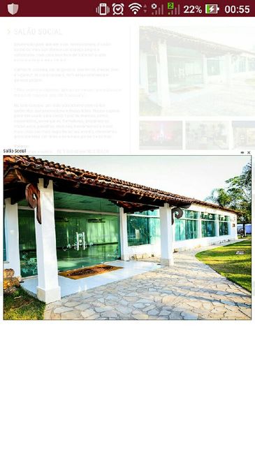 Meu salão de festas e coreto da cerimonia - 7