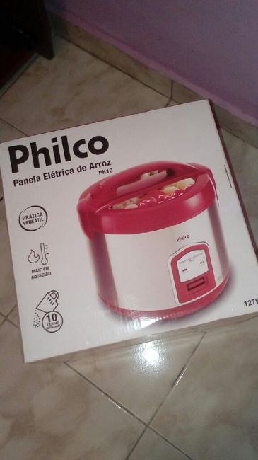Presentes chegando... - 2