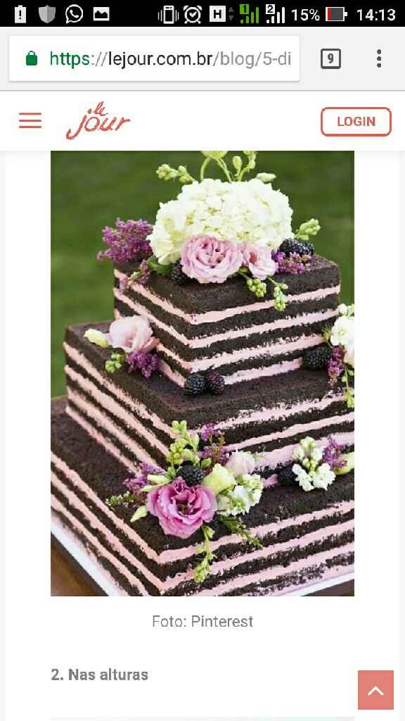  bolo naked cake - 1