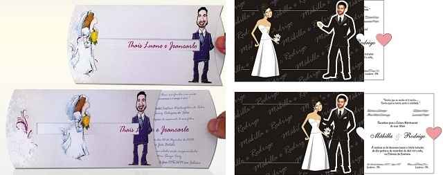 Convite de casamento 