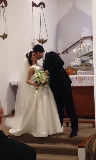 Beijo no altar