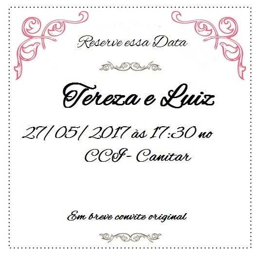 modelo de Save the date