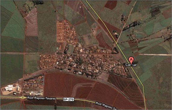 mapa de canitar