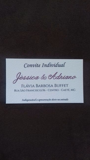 Convite individual