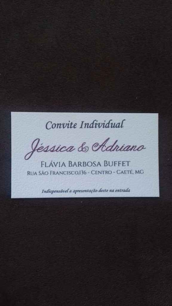 Convite individual
