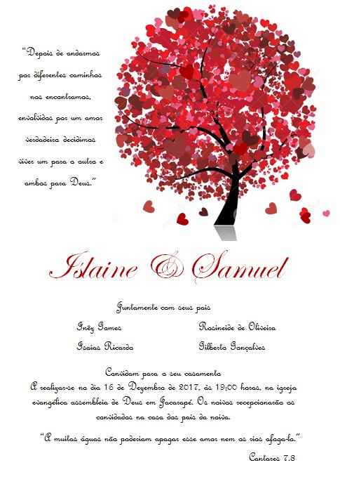  Convite de casamento - 1