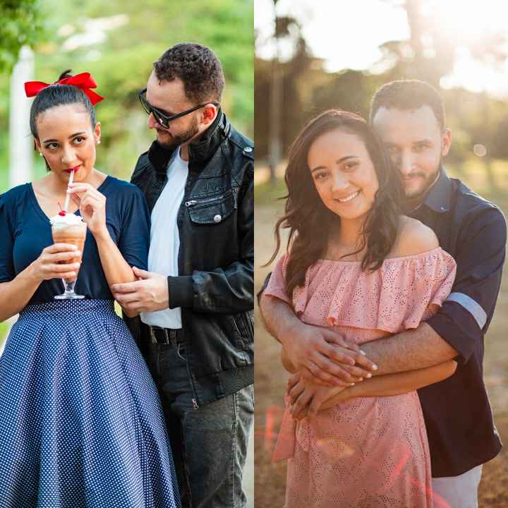 Meu Pre Wedding: Anos 50 vs 2021 😊 - 1