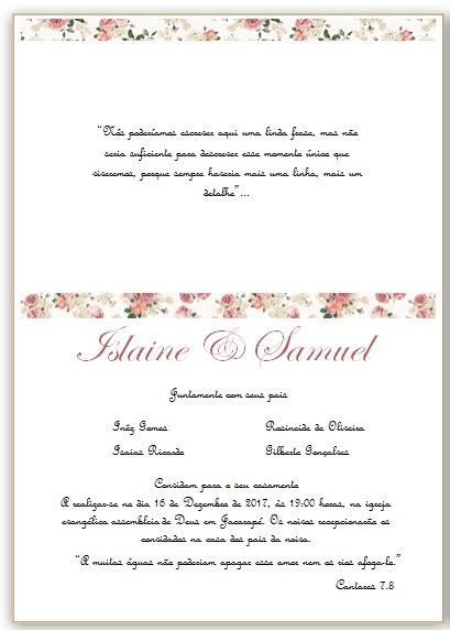 Meu convite ♥ - 3