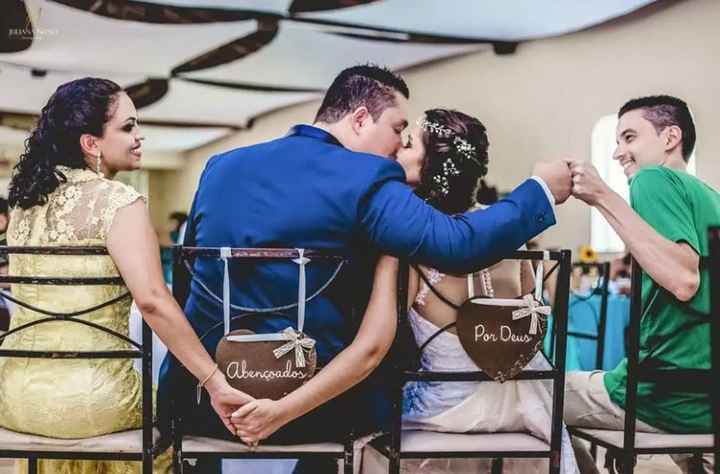 Aquela foto com nossos cupidos e melhores amigos