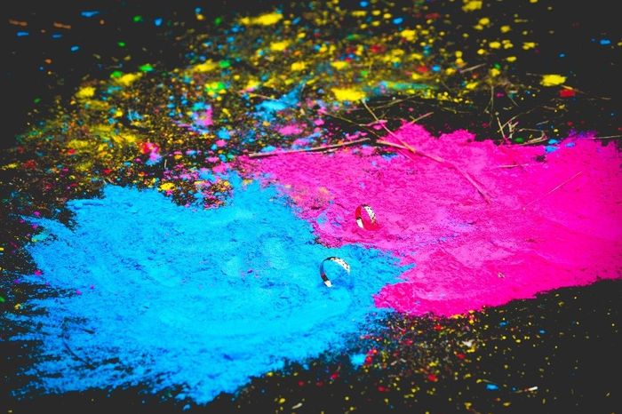 Ensaio holi powder