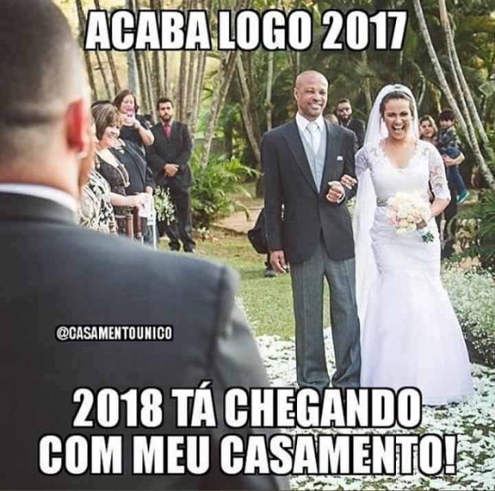  Cadê as noivinhas de 2018? 😍👰🏼 Ansiedade master! #tachegando - 1