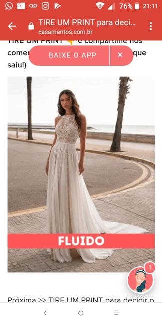 TIRE UM PRINT para decidir o vestido - 1