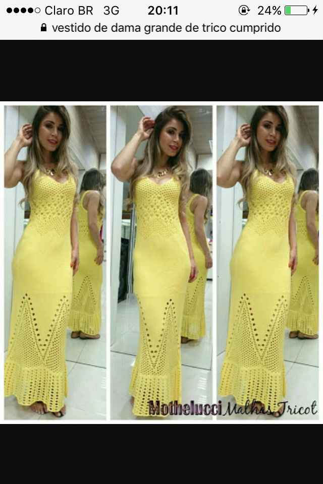 Vestidos da minhas damas grande mais não sei qual é melhor - 2