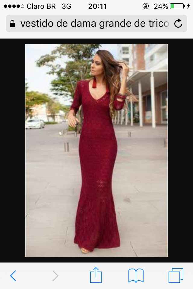 Vestidos da minhas damas grande mais não sei qual é melhor - 3