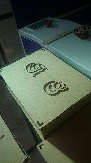 Caixa em mdf crú
