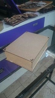 Caixa MDF  crú