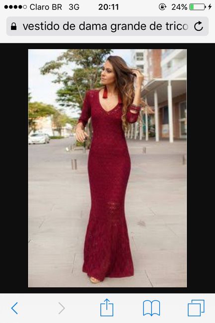 Vestidos da minhas damas grande mais não sei qual é melhor - 3