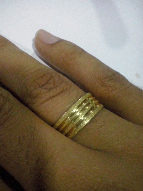 Minha aliança de casamento - 1