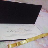 Meu convite de casamento preto - 2