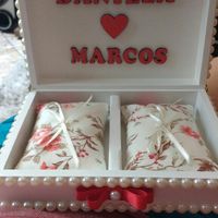 Porta alianças + gravatas :) - 1