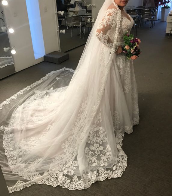 Fechei meu vestido 😍 - 3