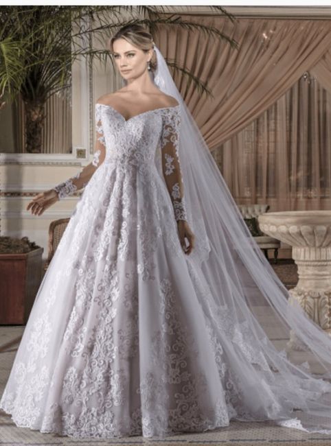 Fechei meu vestido 😍 - 1
