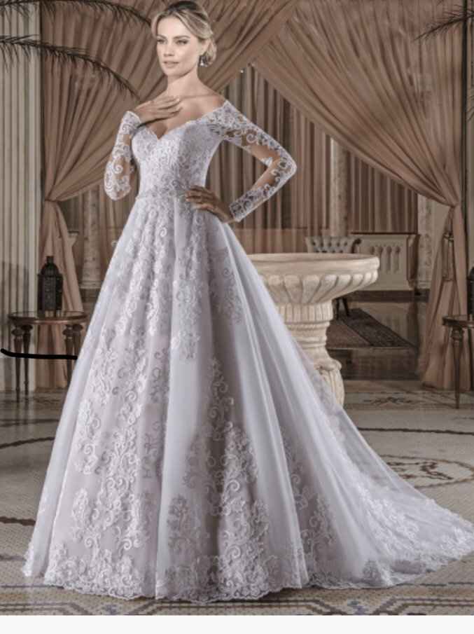 Fechei meu vestido 😍 - 1