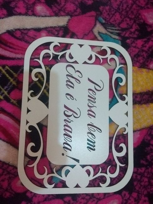 Minhas plaquinhas chegaram - 5