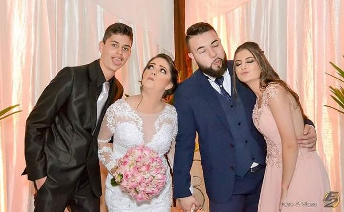Fotos engraçadas com padrinhos! #diáriodeumacasadinha - 5