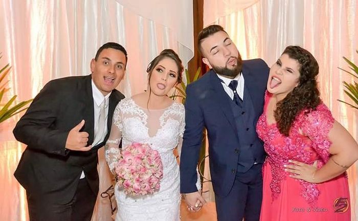 Fotos engraçadas com padrinhos! #diáriodeumacasadinha - 8