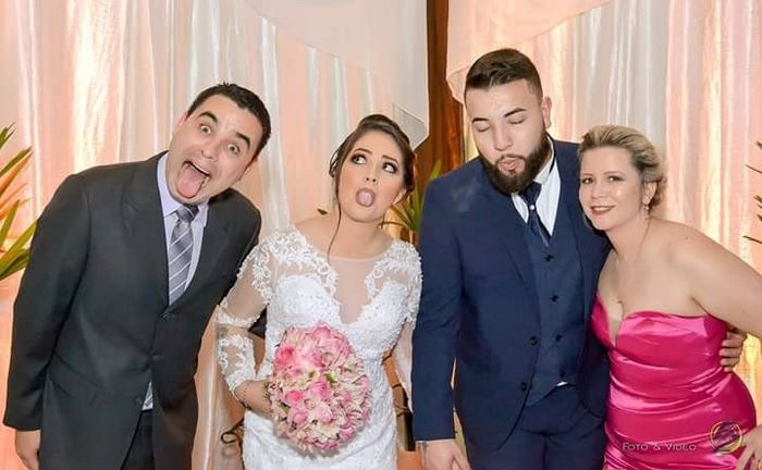 Fotos engraçadas com padrinhos! #diáriodeumacasadinha - 12