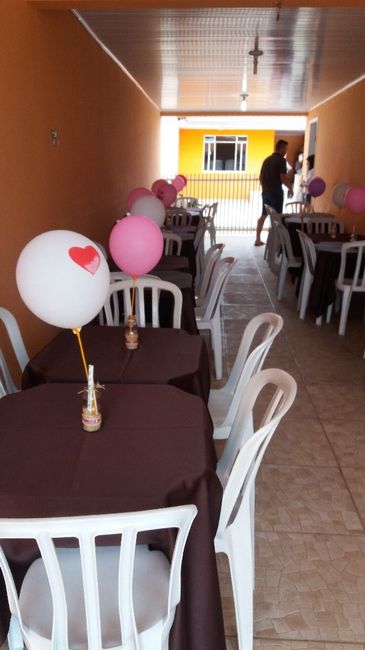 Dicas de decoração de chá de noivos - 2