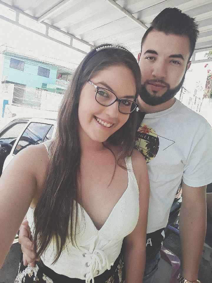 A primeira e a mais recente foto com seu amor - 2
