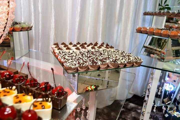 Minha mesa de doces! #diáriodeumacasadinha - 2