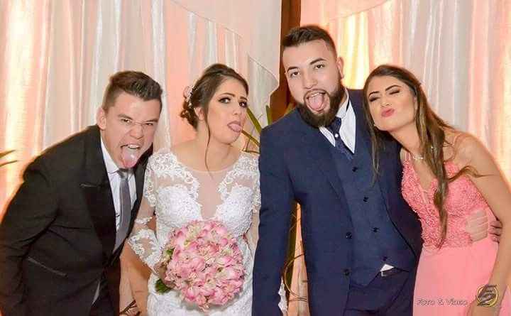 Fotos engraçadas com padrinhos! #diáriodeumacasadinha - 2