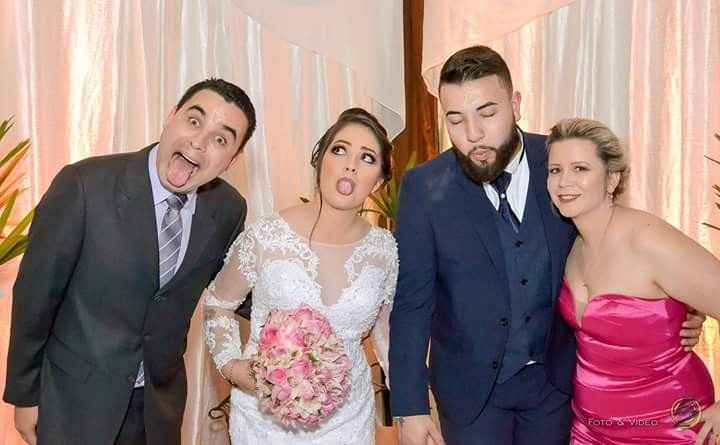 Fotos engraçadas com padrinhos! #diáriodeumacasadinha - 12
