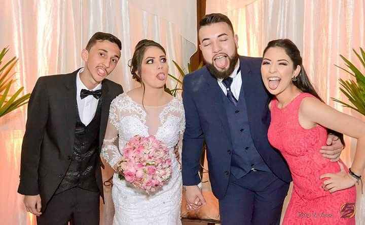 Fotos engraçadas com padrinhos! #diáriodeumacasadinha - 14