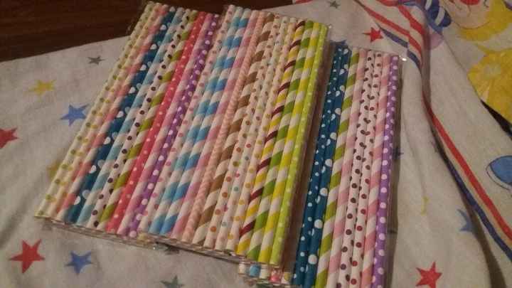 Coisinhas do ali que chegaram para decorar meu chá! - 4