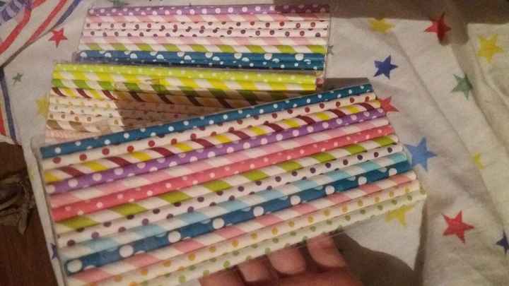 Coisinhas do ali que chegaram para decorar meu chá! - 5