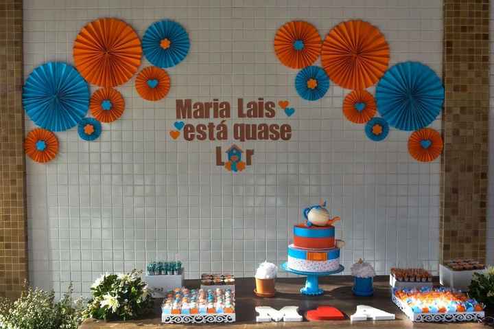 Decoração toda feita por mim!