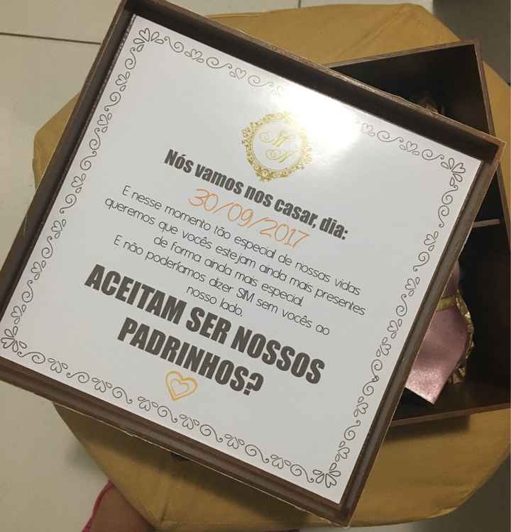 Convite dos padrinhos prontos uhu - 3