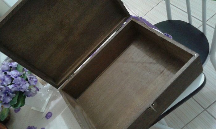 Caixa de memórias e porta retrato para os pais - 2