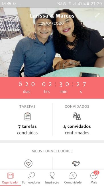 Quanto falta pra vc? - 1